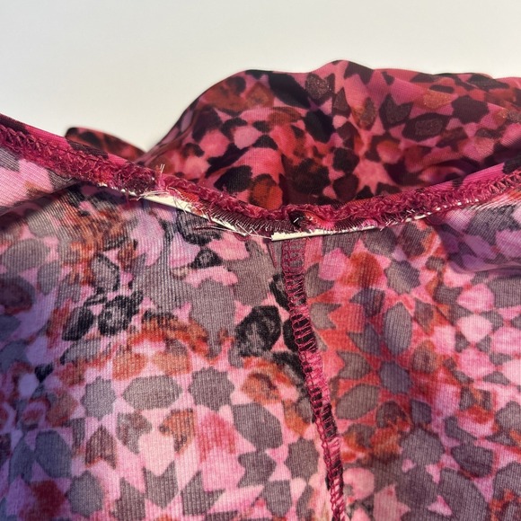 Miraclesuit One Piece Swimsuit Red Black Underwire Ruching Size 12 14* Flaw - Picture 7 of 10